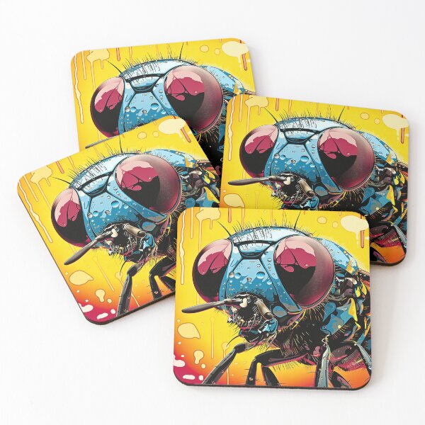 Item preview, A Fly Takes Flight in Pop Art Paradise #4 of 4 designed and sold by HollywoodInked.