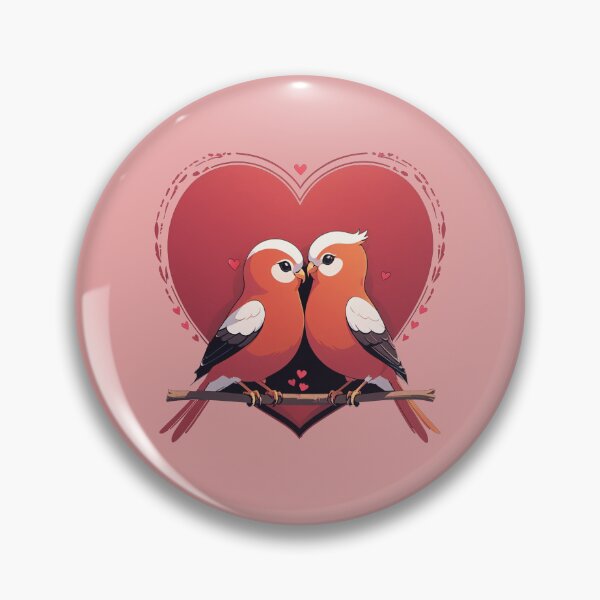 Item preview, A couple of birds in love Valentine's Day  designed and sold by Atlantico54.