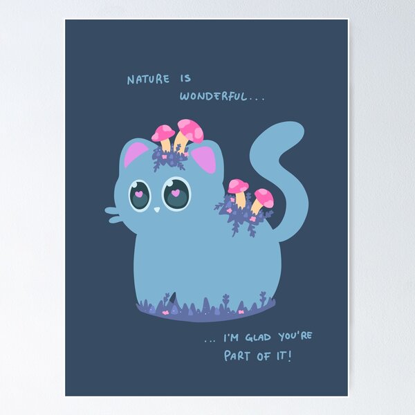 Item preview, Mushroom Catto designed and sold by sillycattos.
