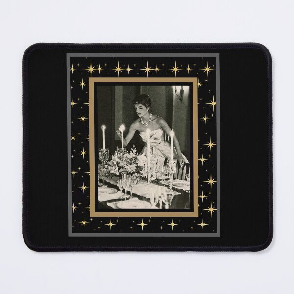 Item preview, JACQUELINE KENNEDY LIGHTING CANDLES STAR BORDER  designed and sold by PatriotCat.