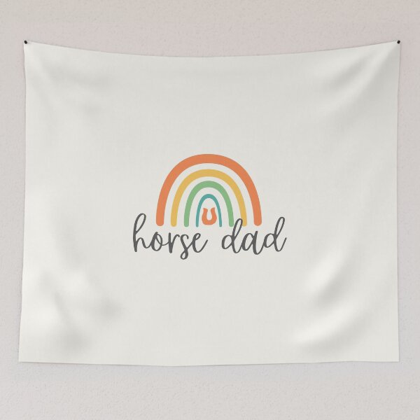 Item preview, Horse Dad - Hoof - Colorful Rainbow - Horse Fathers Gift designed and sold by patternjp.