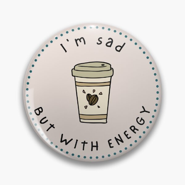 Item preview, estoy triste pero con energia designed and sold by Cecil Bee.