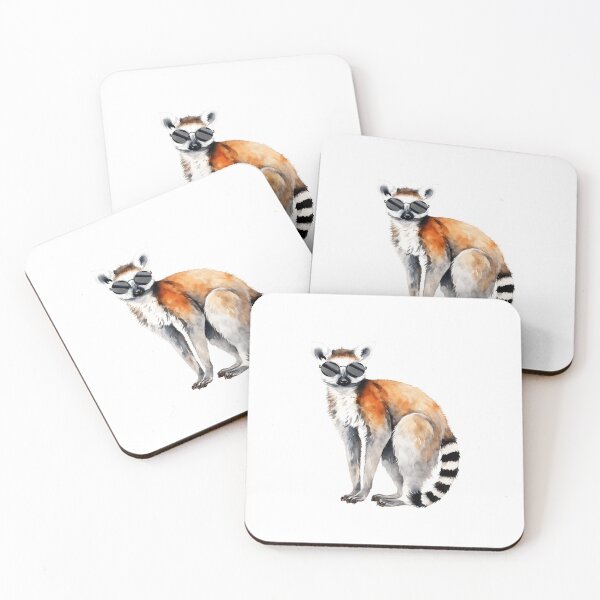Item preview, Ring-Tailed Lemur Wearing Sunglasses designed and sold by TheAnimalZ00.