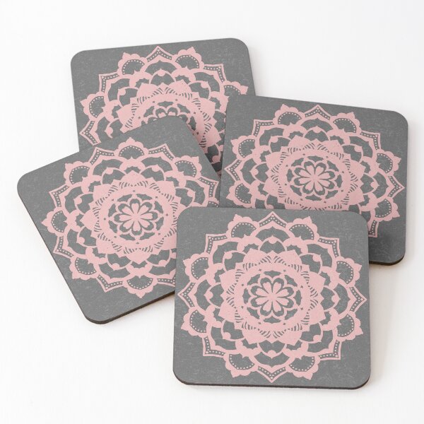 Item preview, Deva Mandala - Slate + Rose designed and sold by Irene Estelle.