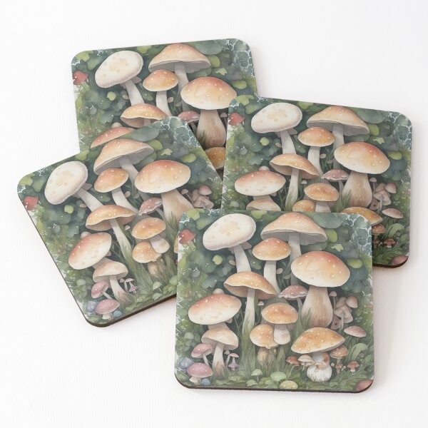 Item preview, Wild Mushrooms designed and sold by ArTeaCupcake.