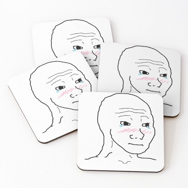 Item preview, Wojak blush designed and sold by BashPIXIE.