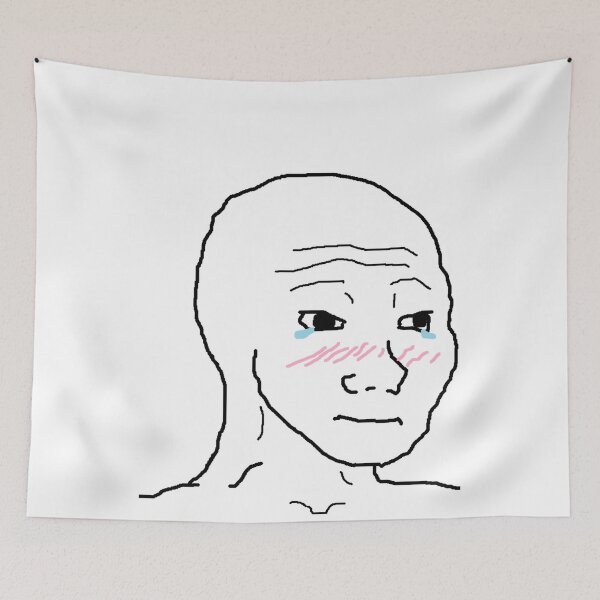 Item preview, Wojak blush designed and sold by BashPIXIE.