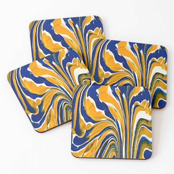 Item preview, Orange -blue - white  designed and sold by Hmelliger.