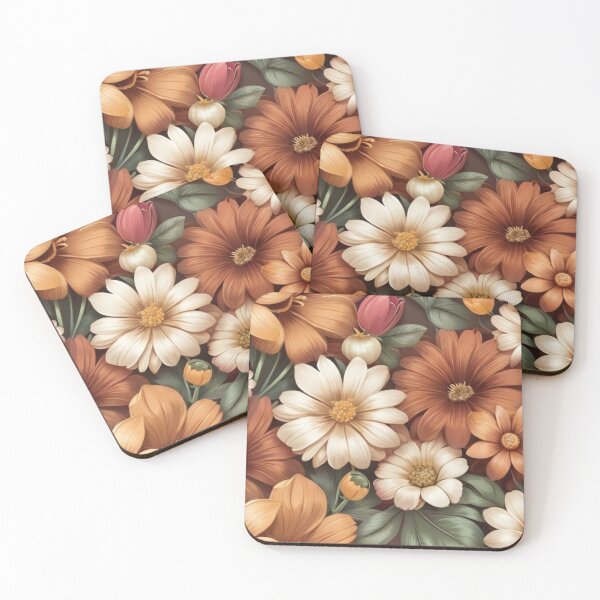 Artikelvorschau, Herbstblumen entworfen und verkauft von Sol-threads.