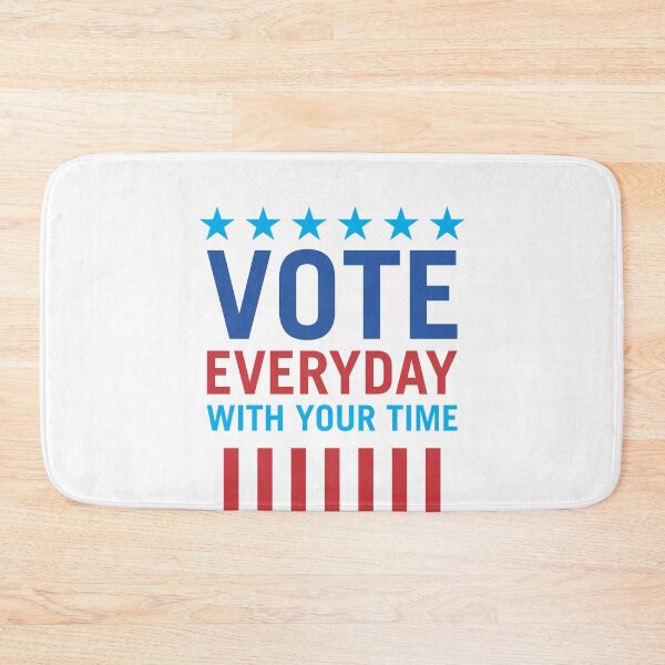 Item preview, Vote Everyday With Your Time 3 - Political Campaign designed and sold by Vector-Artist.