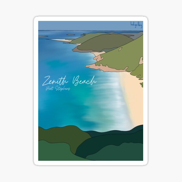 Item preview, Zenith Beach Port Stephens. designed and sold by IndigoBay Australia.