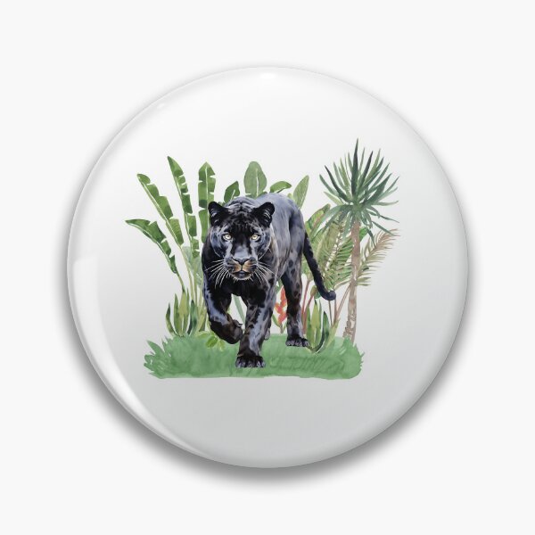 Item preview, Watercolor Black Jaguar designed and sold by TheAnimalZ00.