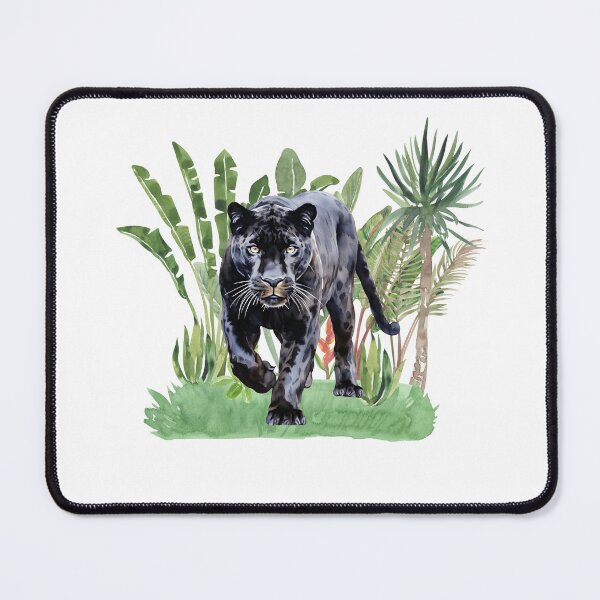 Item preview, Watercolor Black Jaguar designed and sold by TheAnimalZ00.