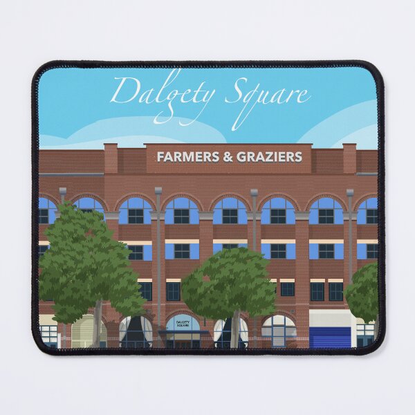 Item preview, Dalgety Square Trees (text version) designed and sold by Donnahuntriss.