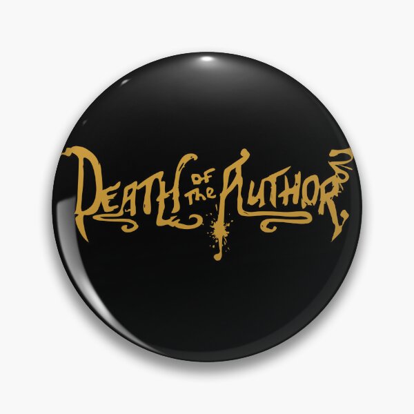 Item preview, Death of the Author: Logo (Gold) designed and sold by Death of the Author.