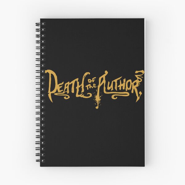 Item preview, Death of the Author: Logo (Gold) designed and sold by Death of the Author.