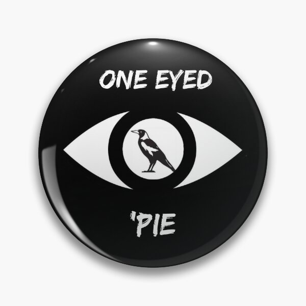 Artikelvorschau, One Eyed Pie Black Back entworfen und verkauft von BetweenThePosts.