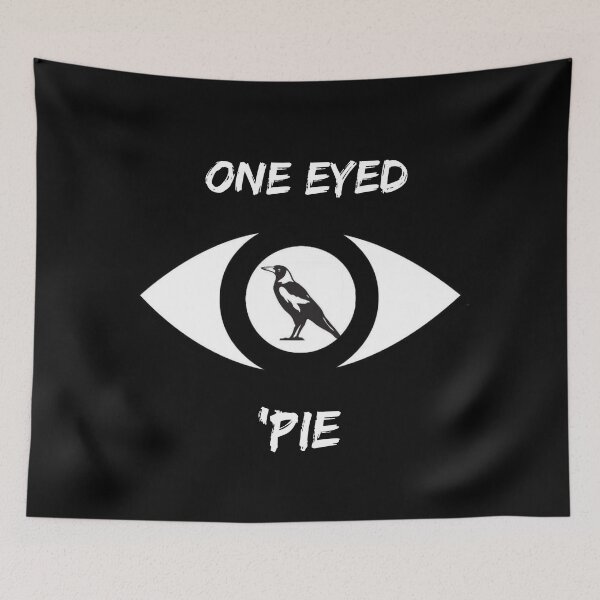 Item preview, One Eyed Pie Black Back designed and sold by BetweenThePosts.