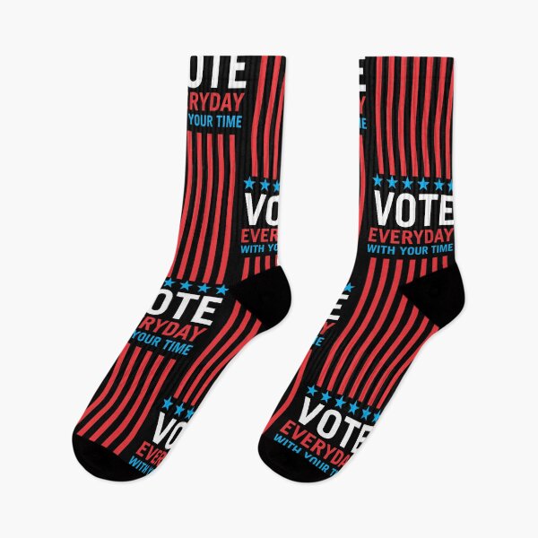 Item preview, Vote Everyday With Your Time 4 - Political Campaign designed and sold by Vector-Artist.
