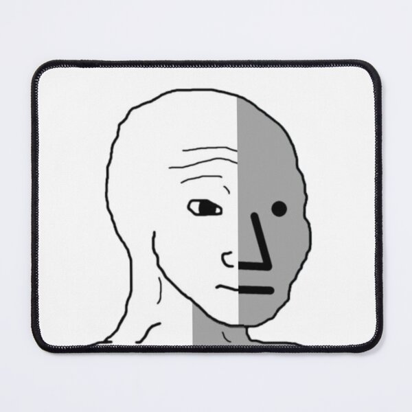 Item preview, Wojak and NPC Wojak fusioned designed and sold by BashPIXIE.