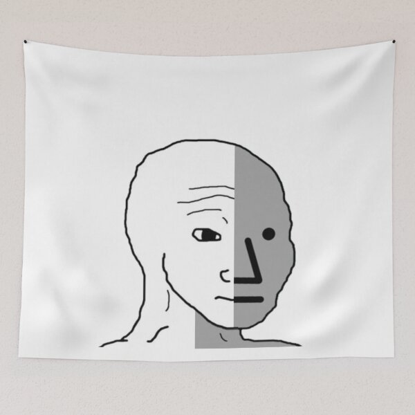 Item preview, Wojak and NPC Wojak fusioned designed and sold by BashPIXIE.
