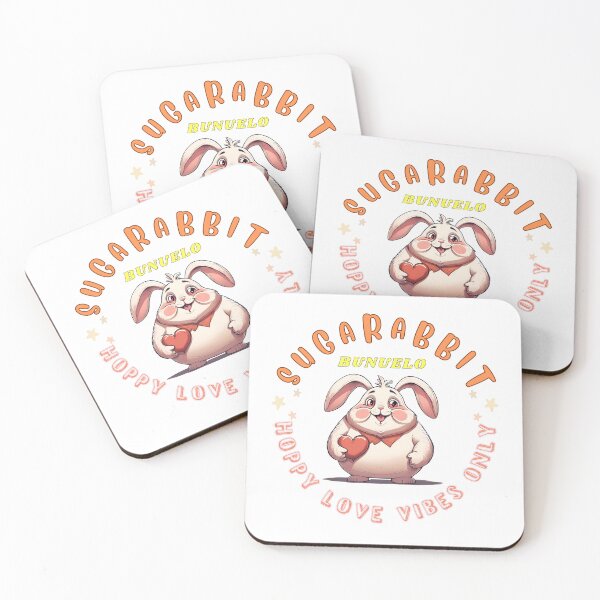 Item preview,  Cute Chubby Bunny Sugar Lover whose name is Bunuelo   designed and sold by SUGARABBIT.