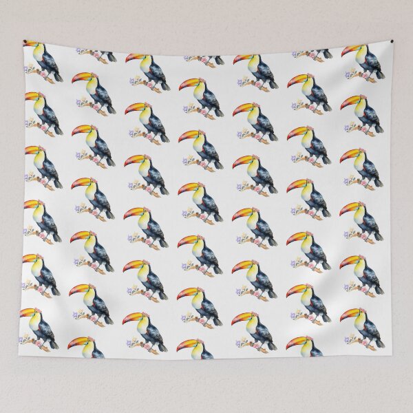 Item preview, Watercolor Toucan Bird designed and sold by TheAnimalZ00.