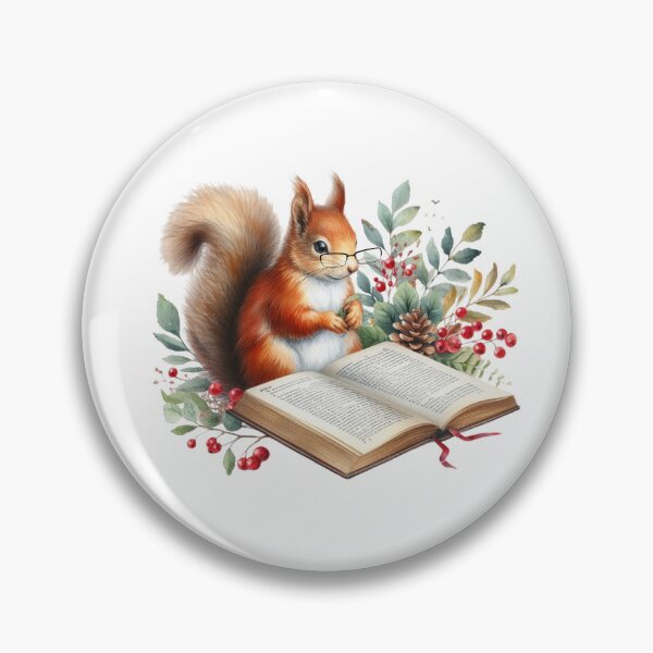Artikelvorschau, Eichhörnchen und Bücher entworfen und verkauft von TheAnimalZ00.
