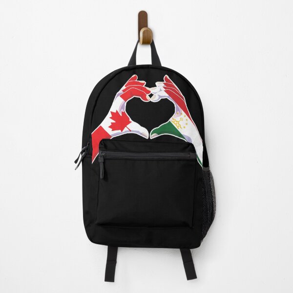 Item preview, Tajikistan Tajik Canada Canadian Love Heart Peace designed and sold by FlagX.