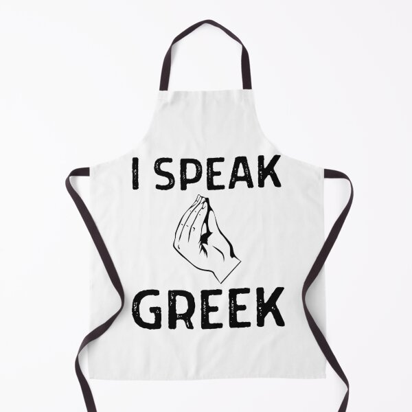 Item preview, I Speak Greek Pride Funny Greece Ellas designed and sold by MKCollabs.