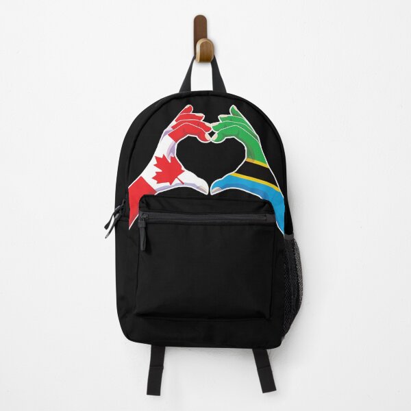 Item preview, Tanzania Tanzanian Canadian Canada Love Heart Peace designed and sold by FlagX.