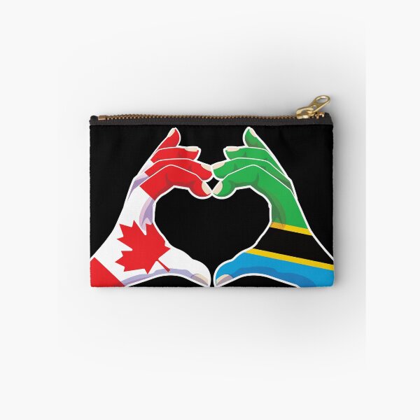 Item preview, Tanzania Tanzanian Canadian Canada Love Heart Peace designed and sold by FlagX.