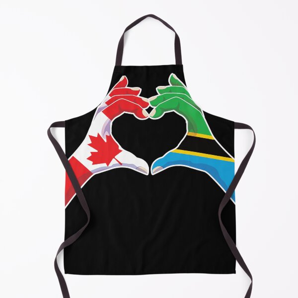 Item preview, Tanzania Tanzanian Canadian Canada Love Heart Peace designed and sold by FlagX.