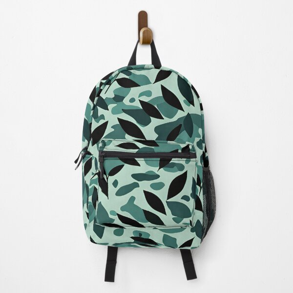 Item preview, #C036: Teal And Black Leaf Camouflage Series designed and sold by FarStarL33.