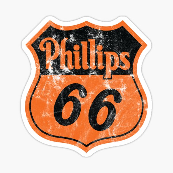 Item preview, Phillips 66 Distressed Vintage Style designed and sold by seekingcerulean.