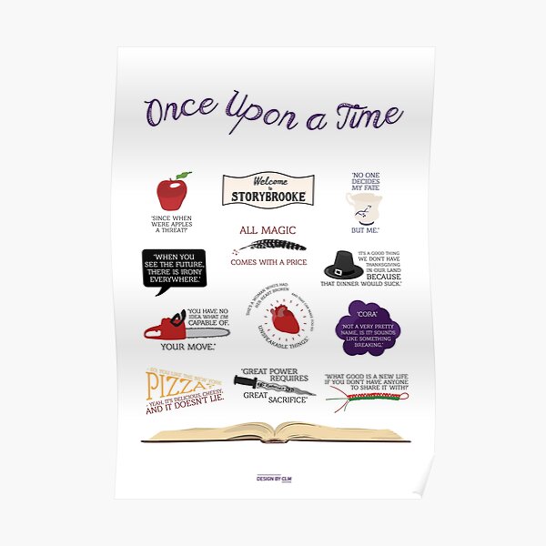 Once Upon a Time Quotes Poster