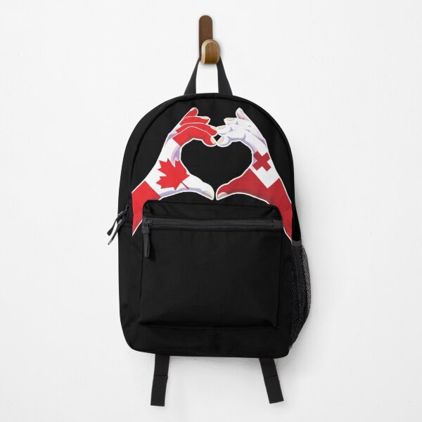 Item preview, Tonga Tongan Canada Canadian Love Heart Peace designed and sold by FlagX.