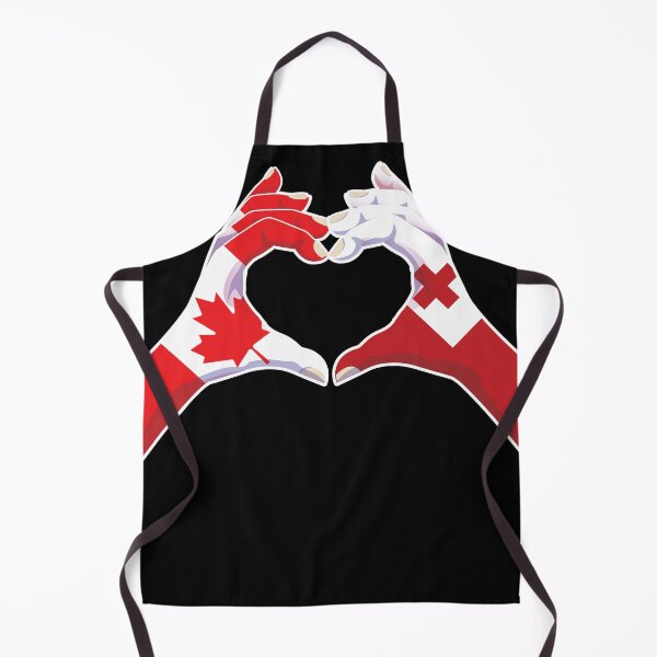 Item preview, Tonga Tongan Canada Canadian Love Heart Peace designed and sold by FlagX.