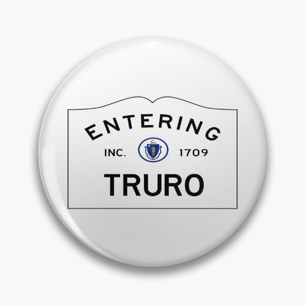 Item preview, Entering Truro Road Sign - Truro, Massachusetts designed and sold by SouthShorePics.