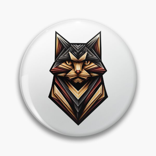 Item preview, Cool origami style American Curl cat avatar T-shirt designed and sold by EnchantSticks.