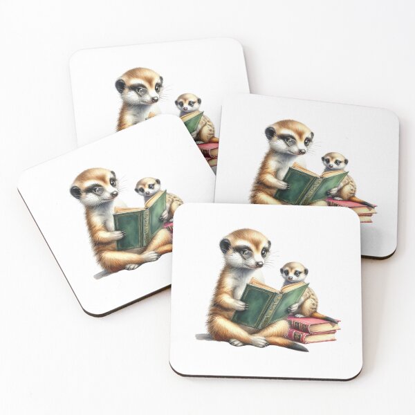 Item preview, Cute Meerkats And Books designed and sold by TheAnimalZ00.