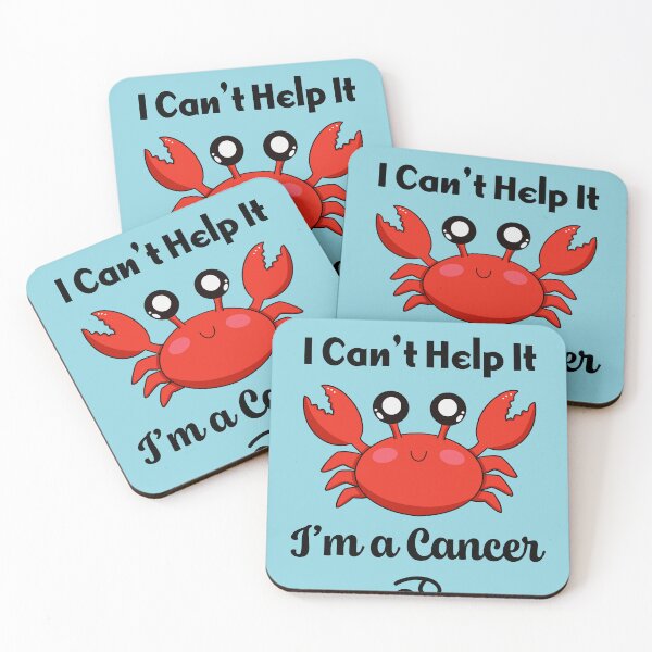 Item preview, Funny Cancer Zodiac Sign Can’t Help It designed and sold by Super Cute Prints.
