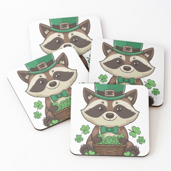 Item preview, Raccoon And Clover designed and sold by Timothystore-.