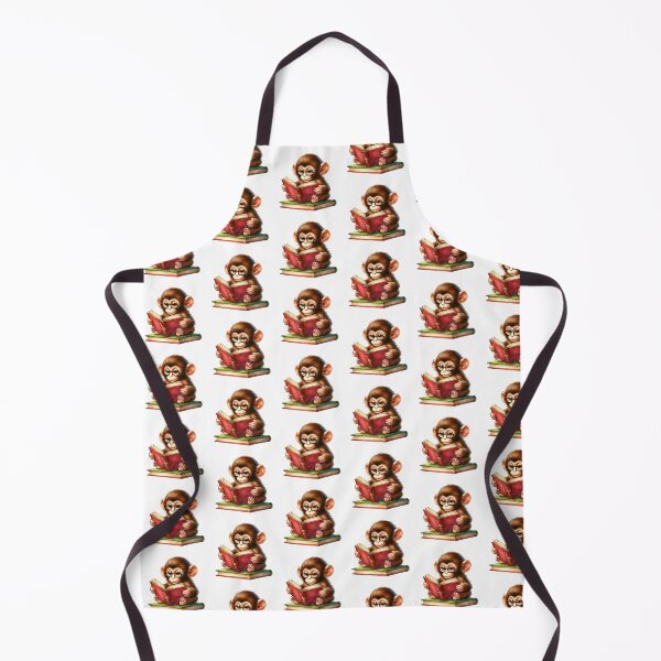 Item preview, Baby Monkey And Books designed and sold by TheAnimalZ00.