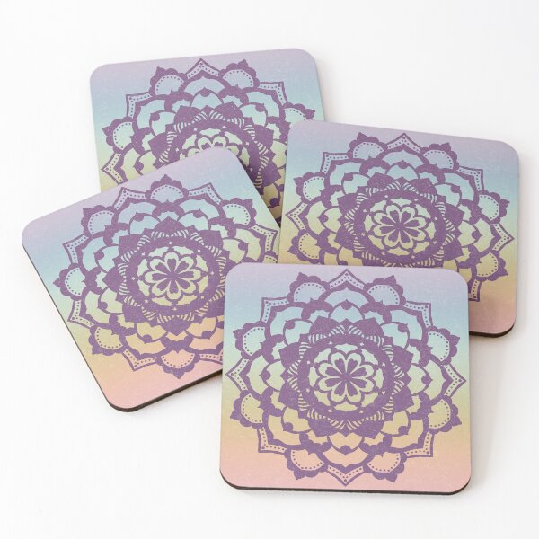 Item preview, Deva Mandala - Rainbow Sorbet + Plum designed and sold by Irene Estelle.
