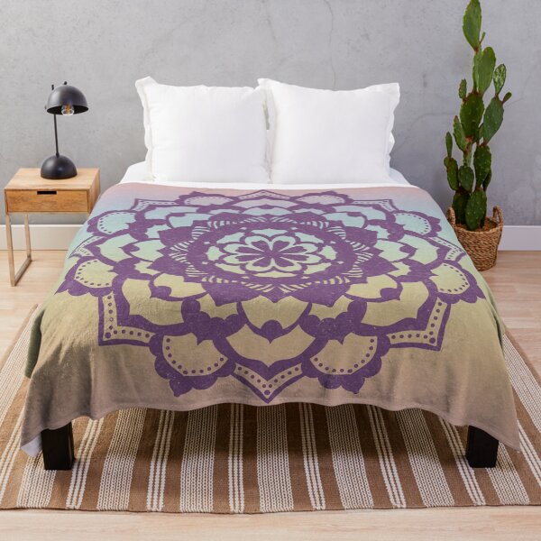Item preview, Deva Mandala - Rainbow Sorbet + Plum designed and sold by Irene Estelle.