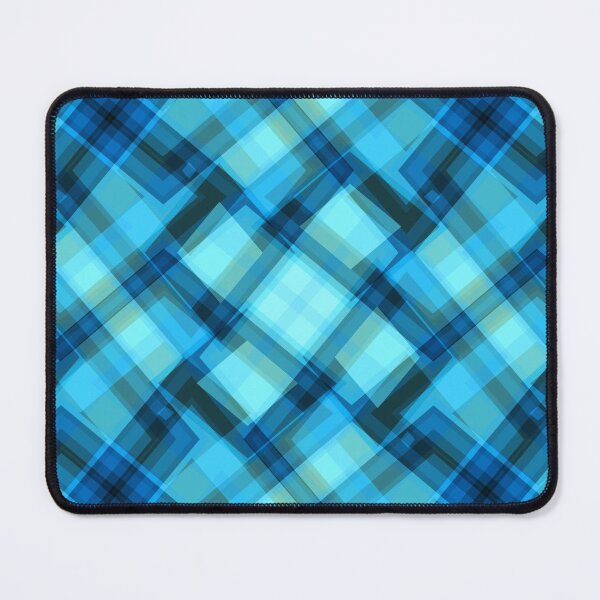 Item preview, Abstract Tartan Blues designed and sold by ARTDICTIVE.
