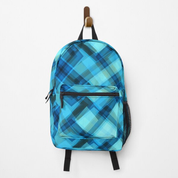 Item preview, Abstract Tartan Blues designed and sold by ARTDICTIVE.