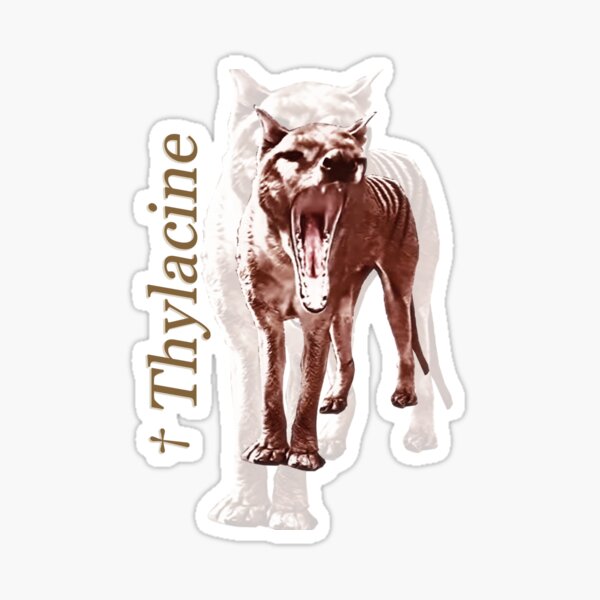 Item preview, Thylacine (Tasmanian tiger) designed and sold by ODLORAS.