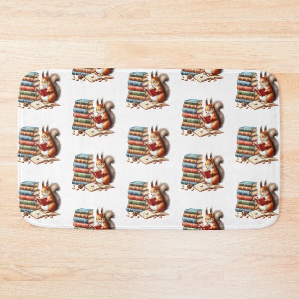 Item preview, Red Squirrel And Books designed and sold by TheAnimalZ00.
